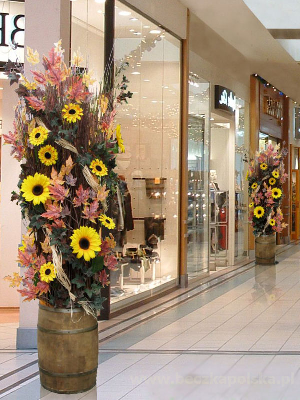 Beczki olchowe jako kwietniki beczkikwietniki