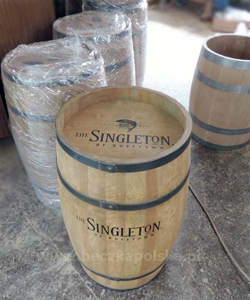 Beczka drewniana 90x60 singleton