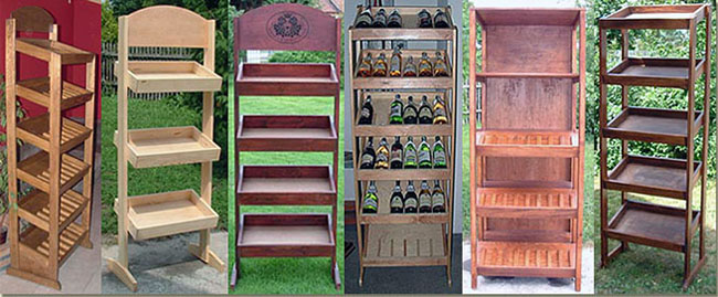 Regały na butelki z winem regaly2