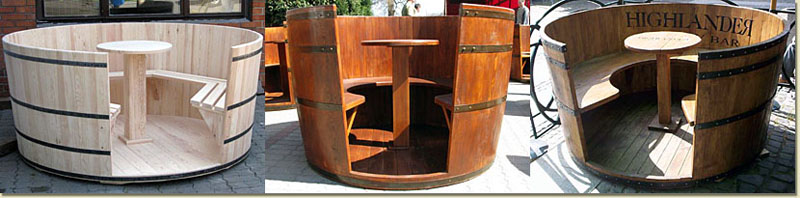 Beczki - loże barowe loze